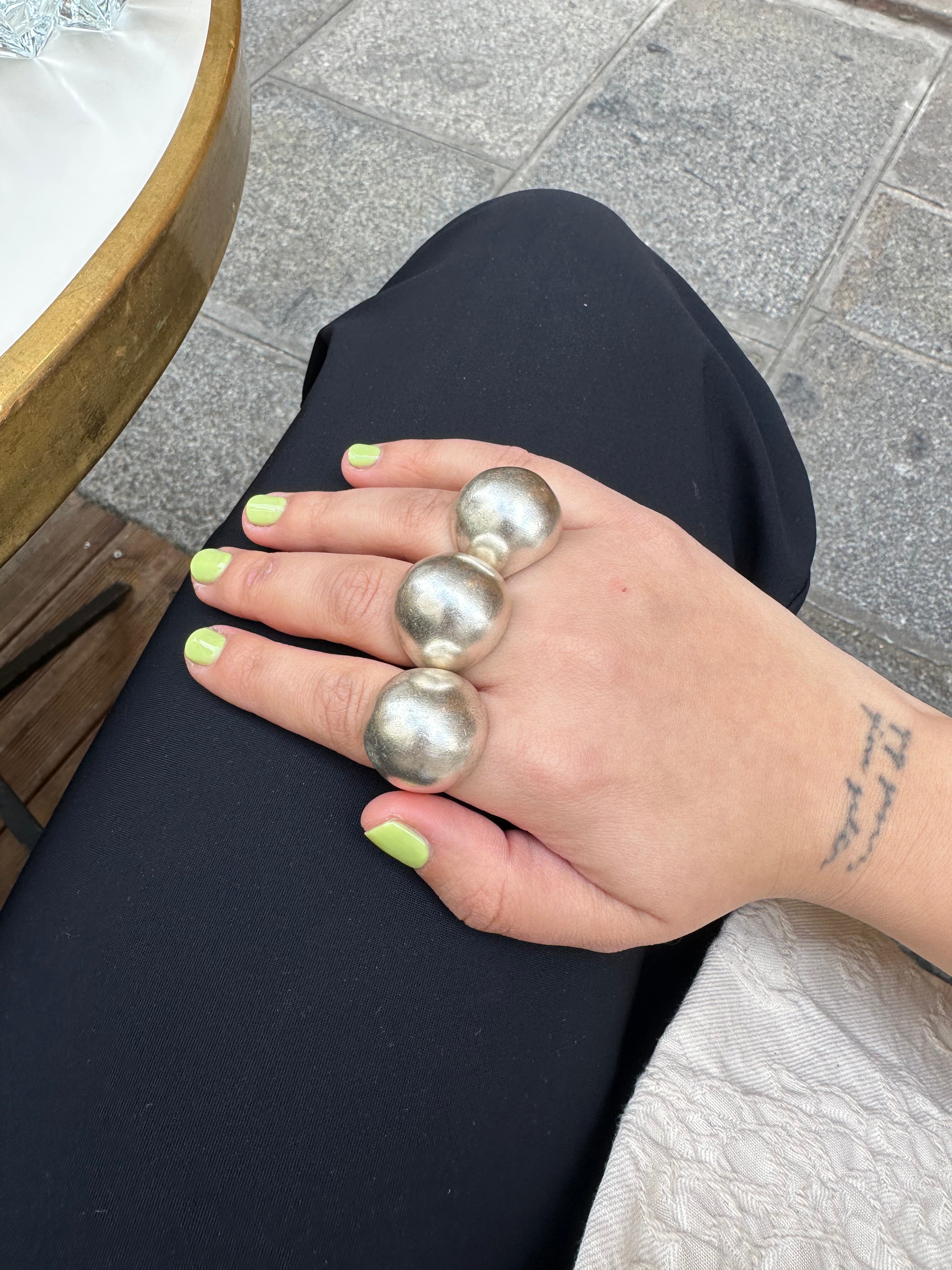 GECE Ring in Silver
